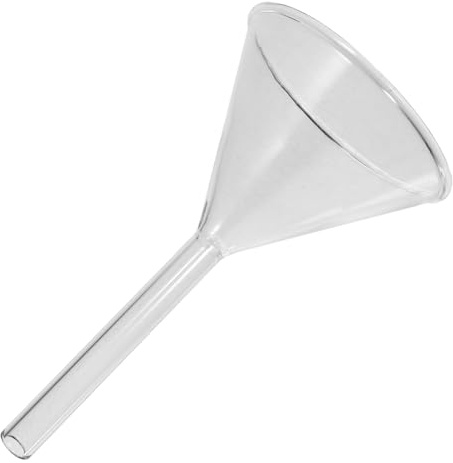 Veemoon Dreieckiger Glastrichter 60mm Hitzebeständiger Einfülltrichter Für Chemie Labor Und Analytische Experimente Wiederverwendbar Handwaschbar