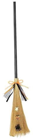 Bruja - Halloween Witch Broom | Creative Broom Stick Halloween | Cosplay Witch Kid Suministros De Accesorios para La Escoba para Adultos para La Decoración De Disfraces De Halloween
