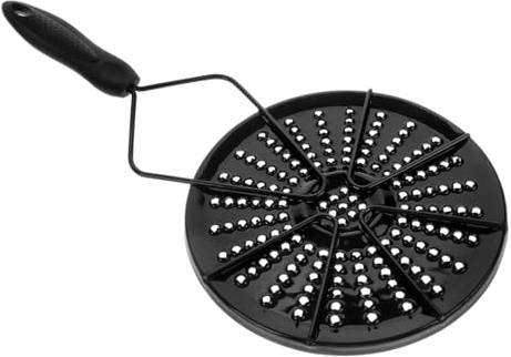 VALICLUD Diffuseur De Chaleur Plaque Adaptateur Induction Protecteur Émail Pour Plaque à Induction Noir
