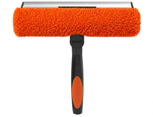 LAANPOLE Window Cleaner, 2-in-1 Window Cleaning Equipment for Home, Window Squeegee for Outdoor Indoor Use【 No Pole 】