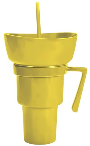 Vaso para bebidas y aperitivos – Vaso de aperitivo y bebida para pajita – Capacidad de alimentos y bebidas para viaje, té y leche caramelos frutas escuela camping playa