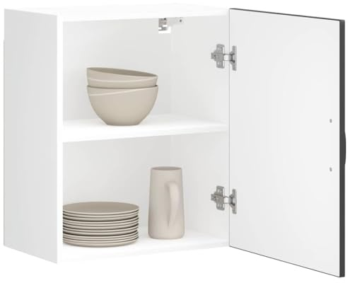 zylophax köksväggskåp Lucca svart trämaterial 2 st 50 x 31 x 60 cm köksöverskåp, väggskåp, kök med gott om lagringsutrymme och lättskött yta för kök och vardagsrum