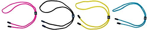 GoGrip Glasses Cord With Adjustable Toggle, Sports Eyewear Retainer & Sunglasses Lanyard (Multi Pack x4)