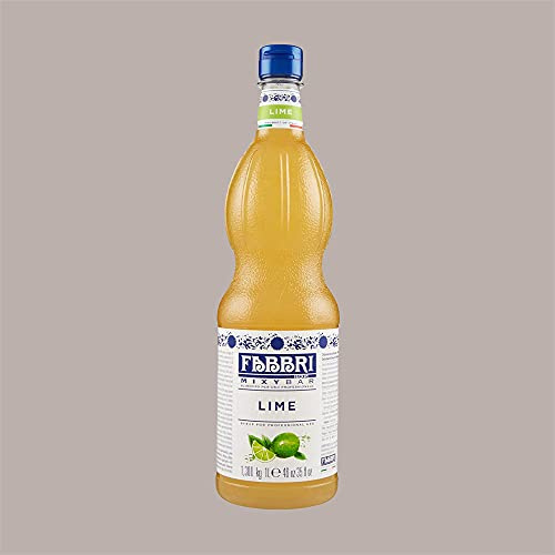 Lucgel Sciroppo per Granita Concentrato al Gusto Lime Mixybar Fabbri - 1,3 Kg -