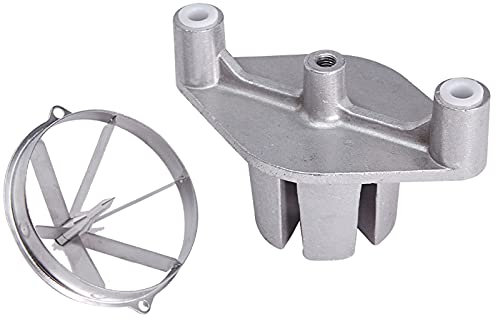 Aocet Taglia Frutta a Cubetti, Affettatrice Rapida Manuale Commerciale per Frutta e Verdura Taglia Mela a Spicchi, Robusto, Verticale Professionale Tagliafrutta per Ristorante, Feste