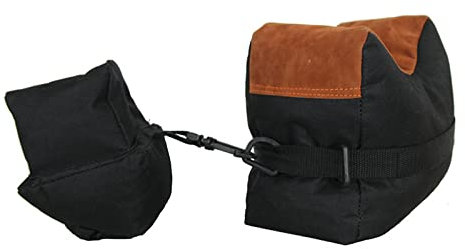 OpTacs Gewehrauflage 2-teilig für Vorder- & Hinterschaft - Waffenauflage,Schießauflage Set für Gewehr/Luftgewehr Outdoor