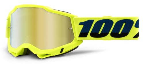 100percent 469-062-50014-00040 Motocross Schutzbrille, Neongelb, M