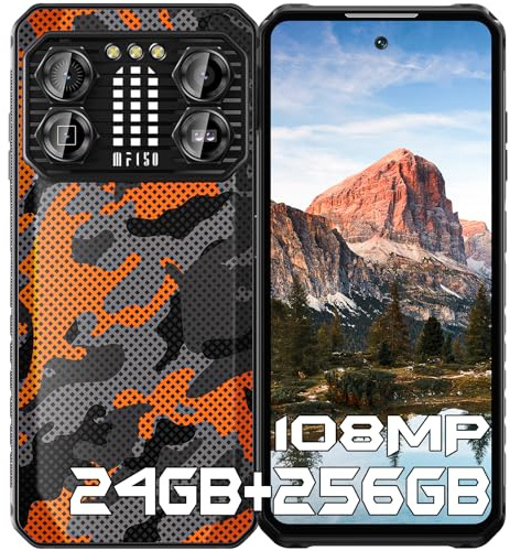 IIIF150 B2 Pro Teléfonos Moviles Resistentes 2023 Android 13 MTK G99, 24GB+256GB/1TB, 10000mAh(30W) Móviles Antigolpes, 6.78 FHD+&120Hz, 108MP+24MP Visión Nocturna, 4G Doble SIM/IP68IP69k/OTG/NFC/GPS