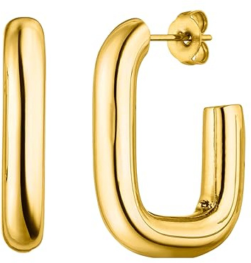 Purelei Hula Ohrringe, Wasserfeste Ohrringe aus Edelstahl, Creolen perfekt für Layering-Looks, Geschenk für Frauen