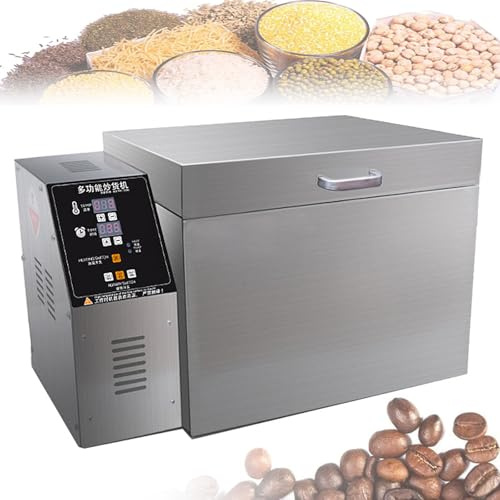 Tostatrice Elettrica Commerciale Per Chicchi Di Caffè, Macchina Elettrica Per Tostare La Frutta Secca, Temperatura Costante Programmabile In Modo Intelligente, Interruttore Di Controllo Del Riscaldame