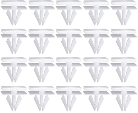 20Pcs Side Skirt Sill Trim Clips 5270438 5264089 with Sponge Seal for F-ord | turdy POM build, dustproof sponge seal, precise OEM fit, quick snap install, great for side skirt & exterior moulding trim.