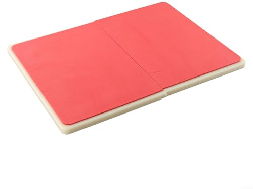 Jotekonoby Taekwondo Breaking Bauchmuskel-Trainingsbrett, wiederverwendbar, Muay-Karate, für Thai-Kickboxen, 31 x 23 cm, mit runden Kanten, kompatibel mit 1 (Rot (über 15 Jahre))