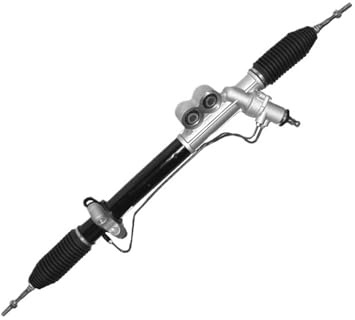 HCQAO Elektrisk styrväxel kompatibel for Nissan NAVARA D40T LHD 49001-JR800 49001JR800 Kuggstångsenhet Styrsystem