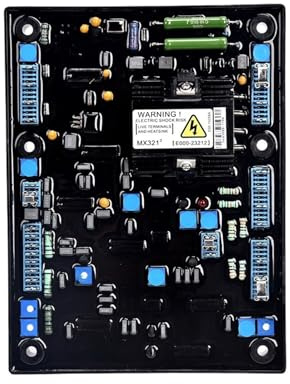 Regolatore di tensione automatico MX321 PMG Generatore a magneti permanenti Regolatore di tensione automatico Stabilizzatore Pannello di controllo Ricambi for gruppi elettrogeni trifase(MX321)