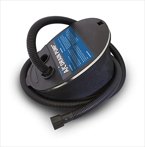RectorSeal Mighty Pump 83418 Manual Foot Operated A/C Condensate Drain Pump, No Electricity Required, Easy Application, Blockage Removal, Clears Slime, Mold, and Dirt, HVAC