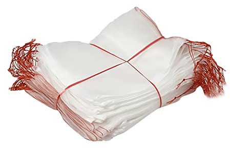 Avec cordon de serrage pour protéger le filet, sac d'arrêt en nylon réutilisable, sac de plante, terrasse, pelouse et moustiques piquants (D, taille unique)