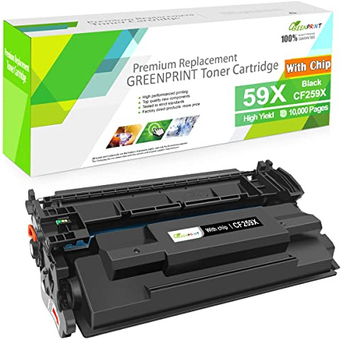 【con CHIP】 Cartuccia Toner Compatibile 59X CF259X (59A CF259A) Alta Capacità 10000 Pagine per H P M304a M404dw M404dn M404n M428dw M428fdw M428fdn M428m M406dn M430f M430- L'imballaggio può variare