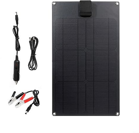 Solar Panel, 20W PD Mobile Phone Solar Charger, Monocrystalline Silicon 18V Solar Charger for Mobile Power Supplies, Car Batteries