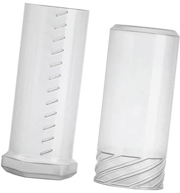 Baoblaze Rasierpinsel Reiseetui mit Verstellbarer Höhe und Belüftungsloch, Shaving Brush Case, Portable Shaving Brush Holder für Männer Geburtstag Geschenk Urlaub Reise