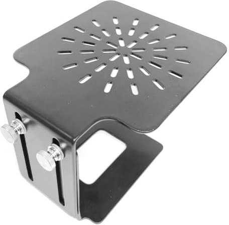 KEALBAUS Telaio per bilanciere da caffè regolabile in altezza per macchina da caffè, peso aumentato, telaio di protezione impermeabile, installazione semplice, facile da usare, nero