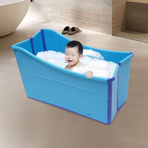 Mobile Faltbare Badewanne Klappbadewanne Wanne Mit Ablaufschlauch, Faltbadewanne Erwachsene Kinder Beweglich Erwachsene Sauna Bad, Fbadewanne Sitzbadewanne Faltbadewanne Badefass Badepool