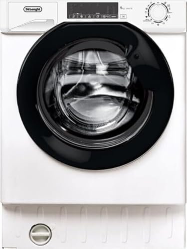 De'Longhi LT6C9G1600A - Lavatrice da 9 kg, Frontale, Incasso, Classe A+ Efficienza Energetica