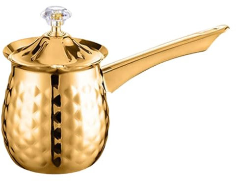 Alipis Turkish Cezve Pot for Espresso Cup Simmers Pot Arab Maker for Home Kitchen Coffee Use