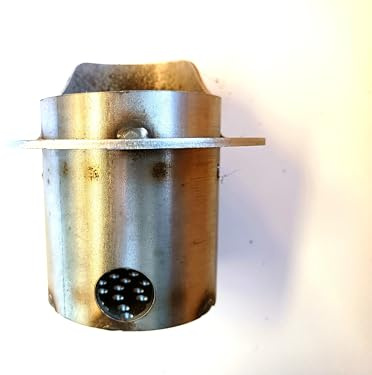 Braciere in Acciaio AISI 304 per Stufa Pellet Laminox Elisa GOST, Diametro 80mm