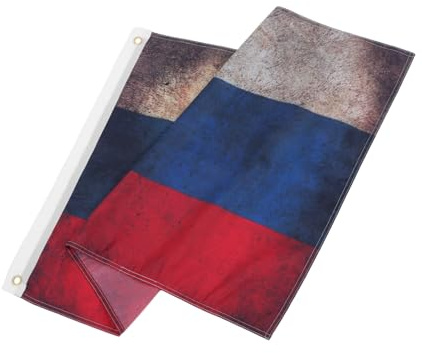 VANZACK Bandera Rusa De Poliéster Pies Estilo Vintage Decorativa Para Festivales Casa Hotel Adorno De Bandera Para Fiestas