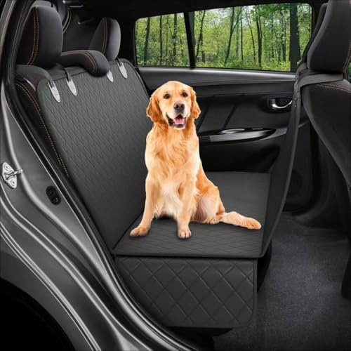 WDJRUIRUI Hundedecke für Auto Rückbank für Mini Clubman 2 (II) F54 I 2015-2024,Kratzfeste und Wasserabweisende Autodecke Hund Hundematte Rücksitzbank Rückbank Schutz