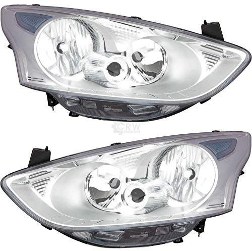 Halogenscheinwerfer Set mit Motor für B-Max JK H7 H15 PY21W W5W