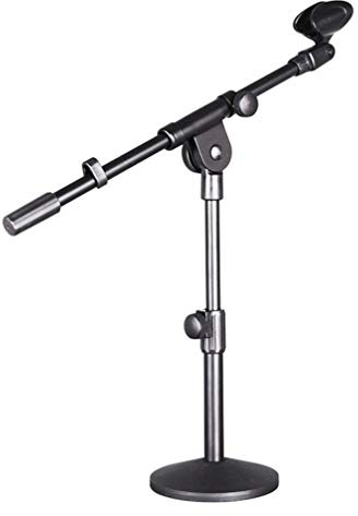 Mikrofonständer Eisenmikrofonhalter mikrofonarm ständer mikrofonstativ microphone stand mic stand schreibtisch zubehör Mikrofonhalterung Mikrofon-Unterstützung Universal- montieren