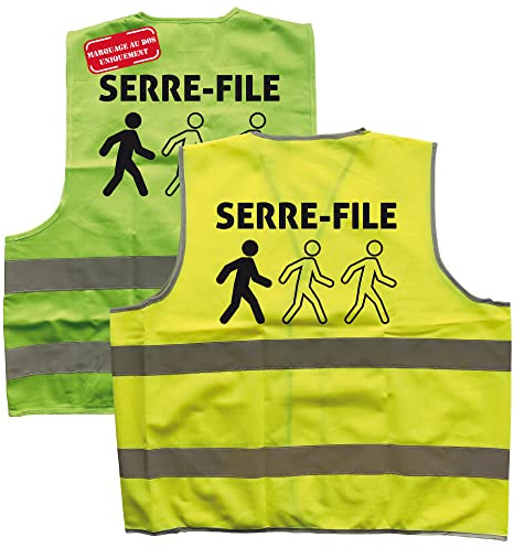Signalétique.biz France GILET DE SIGNALISATION SERRE-FILE (WGILET_SF) -