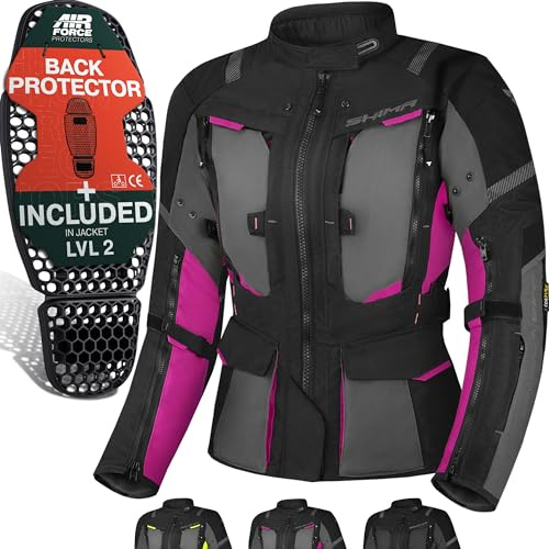 SHIMA Hero 2.0 Motorrad Jacke Hosen für Herren und Damen Motorradkombi AirForce