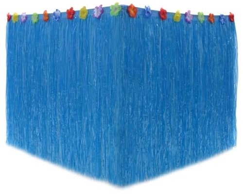 Glitter Dekoration Tisch Rock Party Tischrock DIY Grasröcke Hochzeit Geburtstag Sommer Strand Tischdecke Gartendekoration Zubehör (Color : Blue)