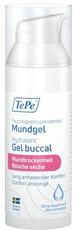 TEPE Återfuktande mungel, muntorrhet, aromfri, mungel för att lindra känslan av torr mun, lätt att ta med