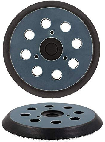 COMVASTARS 5 Zoll 2 Pcs Schleifpad Ersatzpad,8 Loch Schleifteller Exzenterschleifer als Ersatzteil Stützteller Kletthaftteller für MAKITA BO5031,M9204,BO5021,BO5041743081-8 für DeWalt 151281-08 DW4388