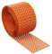 50mm x 5lfm Traufgitter KAUFDACH® Lüftungsband Lüftungsgitter Vogelschutzgitter Sperling (ziegelrot (RAL8004))