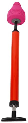 LOORGVEL Stantuffo WC ad Alta Pressione per Sbloccare Scarichi Intasati Strumento Compatto e Resistente per Pulizia Veloce e