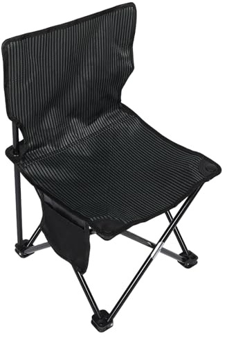 Hohopeti Sedia Pieghevole Portatile per Campeggio e Pesca Sgabello Compatto da Esterno Design Salvaspazio Resistente e Multifunzionale per Attività Outdoor