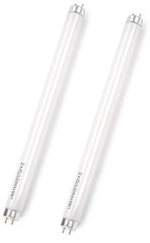 Genérico 2 Pack T8 18W Tubos Fluorescentes, Tamaño 600 mm, Blanco Frío 6500K, Casquillo G13, Lámpara De Bajo Consumo, Luz De Emergencia De Bajo Consumo Para Cocina, Baño, Armario Y Garaje