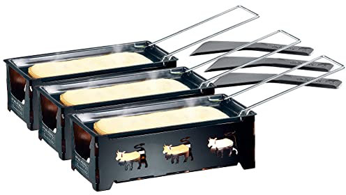 3 appareils à raclette à bougie [Rosenstein & Söhne]