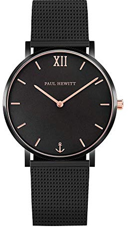 Paul Hewitt DamenArmbanduhr Analog Quarz Edelstahl PH-SA-B-BSR-4S