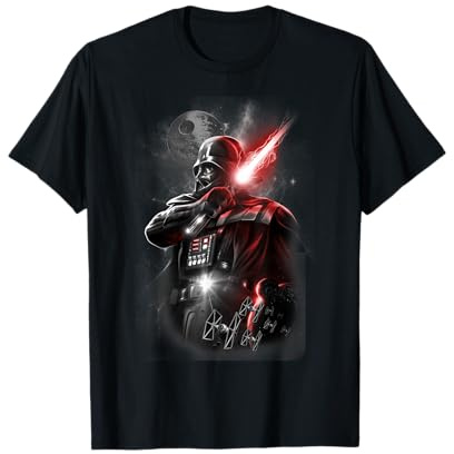Star Wars Darth Vader Lightsaber Cross Body Portrait T-Shirt