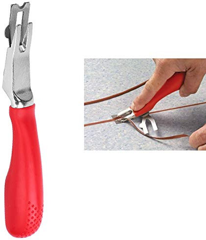 Skiving Knife for Trimming Flooring Welding Surface, 180mm Manual Zinc Aluminum Alloy PVC Flooring Welding Leveler with 3 Blades