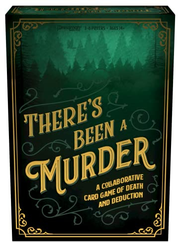 There's Been A Murder - A Collaborative Card Game of Death and Deduction (Packaging May Vary) by Pressman, for Ages 14 and up