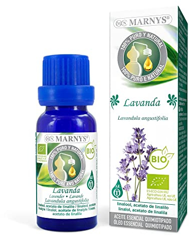 Marny's Aceite Esencial de Lavanda, Bio, Multicolor, 10 Mililitro