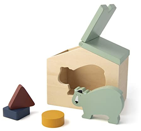 TRIXIE Holz Tierhaus Mr. Polar Bear