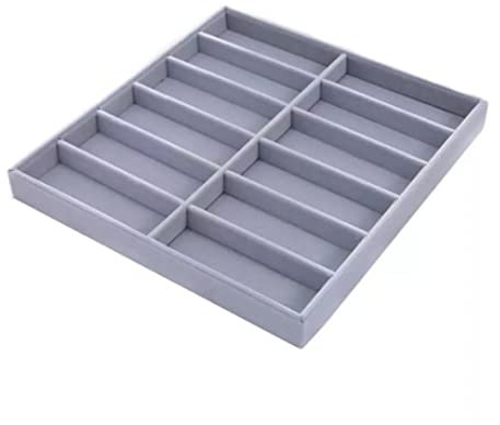 HoveeLuty Lunettes Display Armoire 12 Lunettes De Soleil Velvets Boîtes De Rangement Conteneur De Rangement De Verres