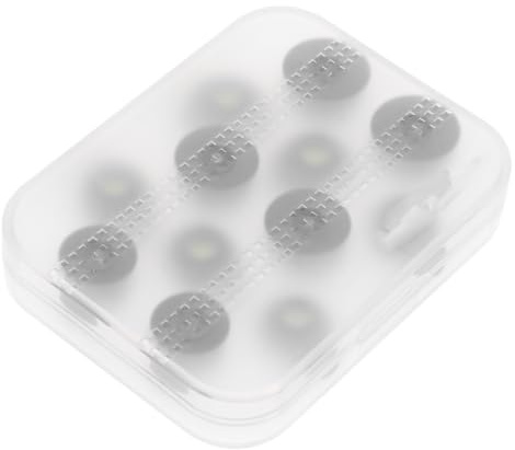 Tappi Auricolari in Spugna Memoria Neri, Confezione 1 Box | Compatibili Auricolari, Accessorio per Cuffie, Materiale Plastico e Silicone, per Videochiamate e Running